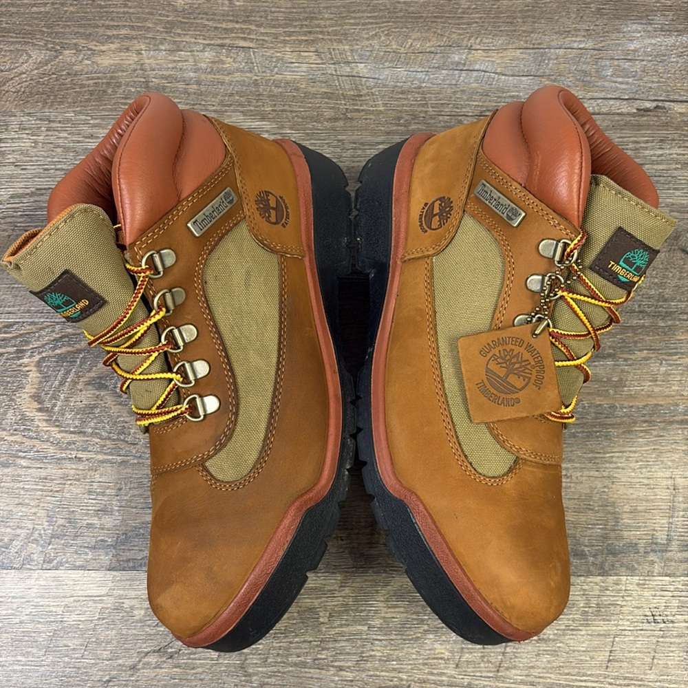 SOLD IN STORE Timberland Men's Waterproof Field Boots Size 9 - Picture 6 of 12
